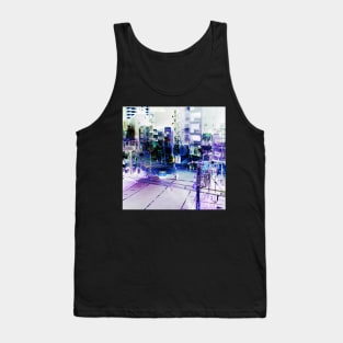 tokyo scene, inverted colour Tank Top